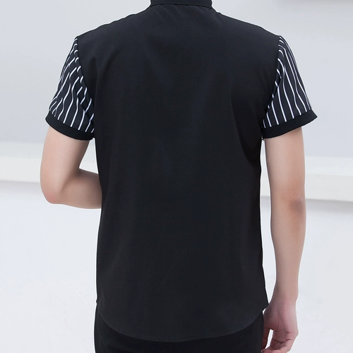 Комбинезон, кофейная летняя одежда подходит для мужчин и женщин для работы, короткий рукав