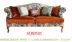 Nước mỹ cotton twist vải cao cấp sofa đơn đôi kết hợp ba Địa Trung Hải vải vườn sofa Ghế sô pha