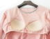 Bộ đồ ngủ cho bé gái bằng cotton đặt phần mùa thu mỏng với áo ngực miễn phí áo ngực dài tay quần tháng phù hợp với dịch vụ nhà thời trang mặc nhà  Giống cái