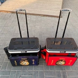Универсальный чемодан с сидением, износостойкая водонепроницаемая сумка, увеличенная толщина