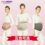 婧 麒 bức xạ phù hợp với thai sản váy chính hãng tạp dề mặc công việc mùa hè mang thai nữ tạp dề bức xạ phù hợp với bốn mùa đồ chống bức xạ cho mẹ và bé
