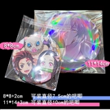 Мультяшная упаковка, прозрачный значок, самоклеющаяся пластиковая тара