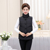 Áo vest nữ mùa thu và mùa đông xuống áo khoác cotton Phụ nữ trung niên kích thước lớn đoạn ngắn áo vest trung niên vest áo khoác trung niên nữ Phụ nữ cao cấp