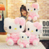 Hello kitty búp bê mèo mèo đồ chơi sang trọng mèo búp bê búp bê Hello Kitty cô gái quà tặng năm mới - Đồ chơi mềm gấu bông tốt nghiệp Đồ chơi mềm