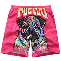 Nhanh chóng làm khô bãi biển quần nam 3D in vài bên bờ biển kỳ nghỉ lỏng kích thước lớn boxer quần thân cây quần lớn hot quần short mùa xuân mua quần hoa đi biển	