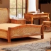 Bộ bàn ghế phòng ngủ bằng gỗ kết hợp Bộ đồ nội thất mây gỗ rắn Bộ đồ nội thất mây Bộ 6306 - Bộ đồ nội thất