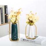 Скандинавское украшение для гостиной, креативная глина в форме цветка, брендовое художественное оформление, маленькая вазочка