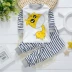 Quần áo cotton cỡ lớn cho bé mùa thu quần dài Bộ đồ lót cotton cho bé bộ đồ mùa xuân và mùa thu cho bé trai và bé gái áo phao trẻ em mùa đông Phù hợp với trẻ em