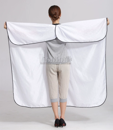 Антистатическая электрическая белая накидка для стрижки волос, делается под заказ
