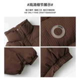 Японский ретро демисезонный пуховик, трендовая куртка