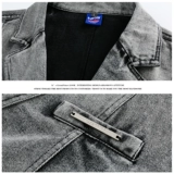 Ретро джинсовый мужской весенний костюм, куртка для отдыха, изысканный стиль