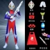 Halloween Trẻ Em Trang Phục Bé Trai Siêu Anh Hùng Trình Diễn Quần Áo Ultraman Jumpsuit Bộ Đồ Bé Trai