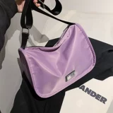 Нейлоновая сумка на одно плечо, вместительная и большая сумка через плечо