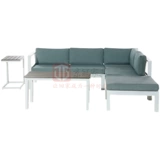 Уличный металлический диван для отдыха, мебель, водонепроницаемая уличная вилла, алюминиевый сплав
