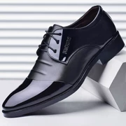 Giày nam công sở kinh doanh giày nam Anh Hàn Quốc giản dị hoang dã giúp thanh niên chỉ với giày đế mềm