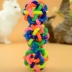 Dog cat đồ chơi cắn đồ chơi kháng bóng Tha Mồi Vàng con chó nhỏ pet đồ chơi vocal bóng răng hàm đầy màu sắc nguồn cung cấp bóng đồ chơi cho mèo tự chơi Mèo / Chó Đồ chơi