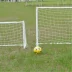 Bóng đá mục tiêu nhỏ trẻ em nhà bóng đá trong nhà khung giàn bóng đá khung mục tiêu net gấp di động năm người hệ thống