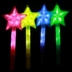Glowing Tablet Pentagram Flash lớn Pentagram Flash Stick Giáng sinh Hòa nhạc Gậy ánh sáng đầy màu sắc - Sản phẩm Đảng / Magic / Hiệu suất