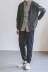 Hummer Nhật Bản Dệt Kim Slim Mouth Jacket Cardigan Áo Len Nam Triều thương hiệu V-Cổ màu Rắn những người yêu thích áo đôi Cặp đôi áo len