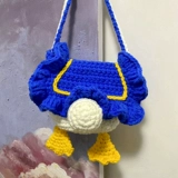 Барсетка ручной работы, сумка, крючок для вязания, набор материалов, Дональд Дак, «сделай сам»