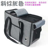 Закрытый (двойной катящийся занавес) косой серый