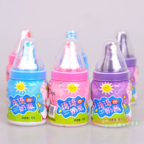 6 грамм x5 маленькая бутылка runyjia Qiqi's Bottle's Like Water Frunt Fruit Hard Candy Funny Snack Food