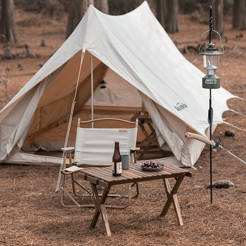 Naturehike перемещает на открытом воздухе складной яичный стол с твердым деревянным столом дикий экспозиционный лагерь в лагере