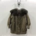 2020 cánh thiên thần cáo cổ áo rex thỏ lót bánh lỏng lẻo vượt qua áo khoác lông nữ 95093 - Faux Fur