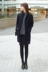 Chống mùa áo len nữ phần dài là mỏng Hàn Quốc phiên bản 2018 mới đứng cổ áo mùa thu và áo khoác mùa đông nữ sinh viên áo dạ đẹp 2020 Áo Hàn Quốc