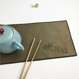 Чай, чайный сервиз с аксессуарами, полотенце, новая коллекция, хорошо впитывает воду, увеличенная толщина, из хлопка и льна