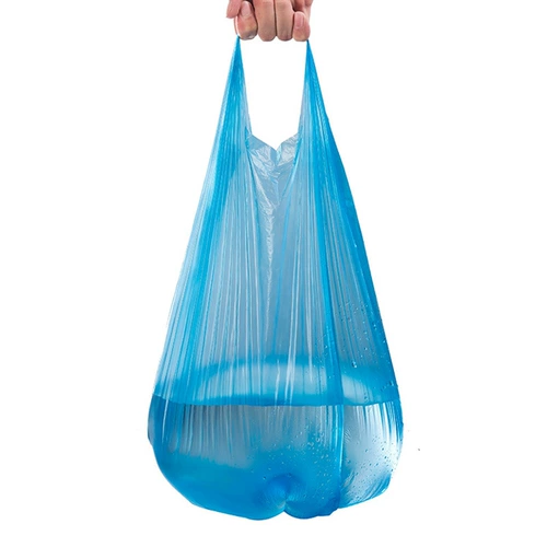 Жилет, портативный мусорный мешок, пластиковая большая кухня домашнего использования, увеличенная толщина