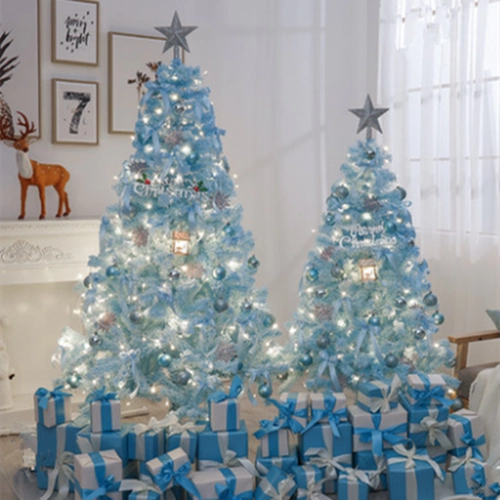 Рождественская сеть красная ins tiffany blue Velvet Рождественская елка Пакет 1,2 метра 1,5 метра торговый центр