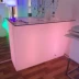 Thanh đèn hình chữ nhật trang trí đèn LED phía trước bàn tiếp tân cao cấp bàn chiếu sáng nội thất sáng tạo sạc điều khiển từ xa - Giải trí / Bar / KTV ghế quầy bar hiện đại Giải trí / Bar / KTV