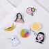 Nhật Bản và Hàn Quốc phim hoạt hình huy hiệu pin huy hiệu Hàn Quốc dễ thương sinh viên đại học gió cô gái túi acrylic không trang trí trâm cài - Trâm cài cài áo vest nam Trâm cài