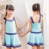 Cô gái mới Xiêm Boxer Áo tắm Cô gái Váy ngọt ngào Hàn Quốc Trẻ em Sinh viên Kem chống nắng Trẻ em Đồ bơi đồ bơi cho trẻ Bộ đồ bơi của Kid