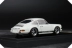Make up 1:43 Porsche Porsche 964 Người mẫu màu trắng của Singer - Chế độ tĩnh