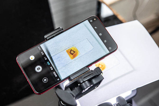 用荣耀v20重现初中生物课观察细胞实验