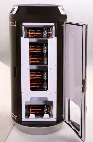 Стационарный автомат для охлаждения напитков Budweiser Coca-Colа / автоматический торговый холодильник Wang Laoji травяной чай с автоматической подачей, витрина