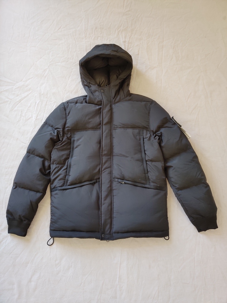 21FW 44508 NYLON METAL DOWN JACKET TOPSTONEY 金属尼龙羽绒服