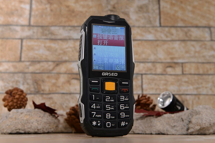 GRSED E6800 thanh kẹo Jin Shengda điện Pa già tự động ghi âm cuộc gọi điện thoại chuyển phát nhanh đặc biệt - Điện thoại di động iphone 6 plus 16gb