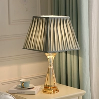 Настольная лампа, кварц для кровати, скандинавский фонарь, современное и минималистичное украшение для гостиной, легкий роскошный стиль, коллекция 2021