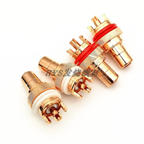 Hifi Mopper Audio Portal RCA Machine Block Audio Audio Lotus Mother Socket Accessesies Tempory Fever Signal Установка