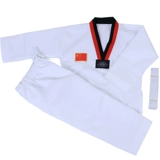 Мягкая хлопковая одежда для тхэквондо, детский комплект для тренировок, сделано на заказ, длинный рукав, короткий рукав
