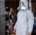 Quần áo chống hóa chất chống axit và kiềm chống bức xạ quần áo bảo hộ tiêu chuẩn cấp 3