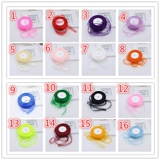 Прозрачная лента, упаковка, аксессуар для волос, 1.5см, подарок на день рождения, 44м