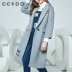 Phụ nữ mùa đông mới ra mắt thời trang đích thực Phiên bản Hàn Quốc của túi lớn áo len dài tay áo choàng thủy triều - Áo Hàn Quốc