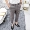Quần nam phiên bản Hàn Quốc của xu hướng hè 2019 quần âu công sở giản dị Quần sọc Anh - Crop Jeans