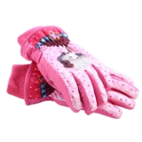 Детские перчатки, детский зимний водонепроницаемый лыжный стеганый удерживающий тепло комплект