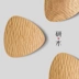 Nhật bản-phong cách 榉 木 龟 Một tam giác đĩa món ăn sáng tạo tấm gỗ đĩa trái cây pastry tấm ăn sáng tấm snack snack tấm