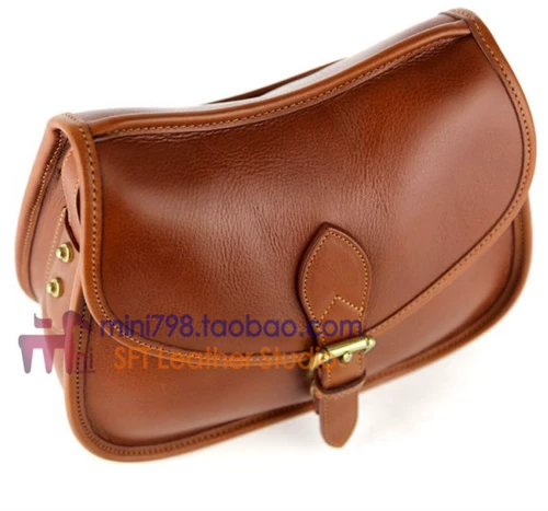 Мини-парированная кожаная сумка версии бумажного типа бумажный рисунок BXK-69 Европейская седельная сумка рисунок